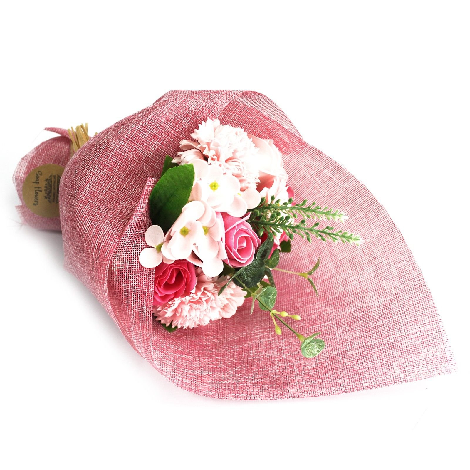 bG9jYWw6Ly9tZWRpYS9TUy9FQy82MFIzMEMxRzZHV0tFQ1NTLzkwYTU2YjNjLmpwZWc.jpg Standing Soap Flower Bouquet - Pink