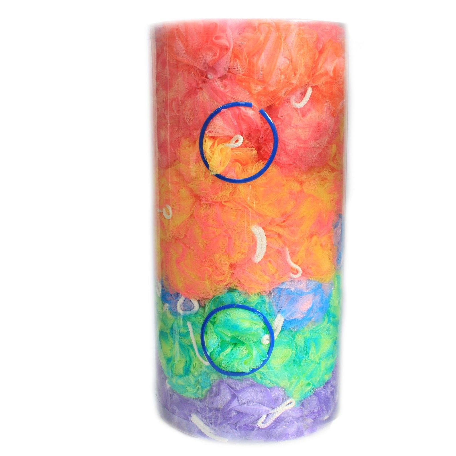 Pretty Variegated Scrunchies 4 asst (display tube) - 40gm