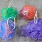 Pretty Variegated Scrunchies 4 asst (display tube) - 40gm