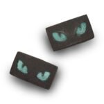 Cats Eyes Badebombe 80g Halloween Badebombe mit geheimnisvollem Katzenaugen Design und fruchtigem Duft